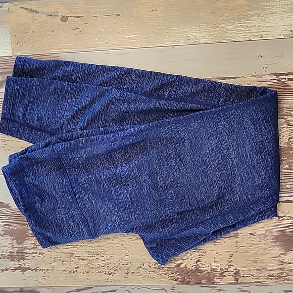 Athleta Pants - Athleta Heather Blue Leggings Womens Small